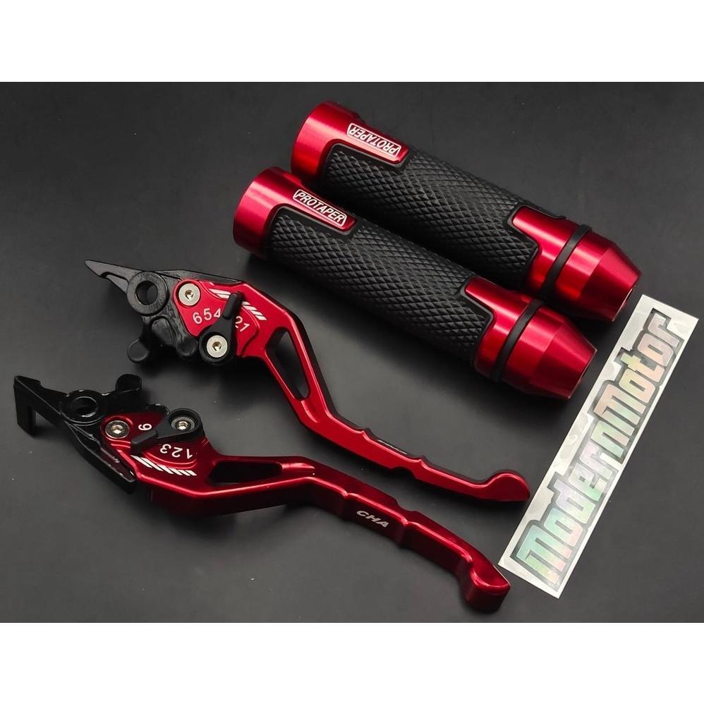 Handgrip Rizoma CNC + Handle Full CNC Handgrip Motor Model Rizoma Original Handgrip Motor Original U