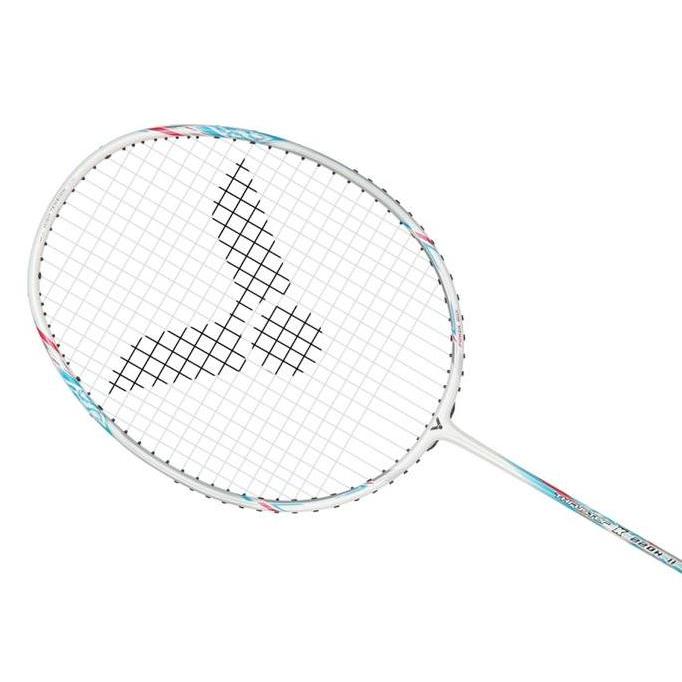 Raket Badminton VICTOR THRUSTER K220H K 220H K 220 H II White Smoke