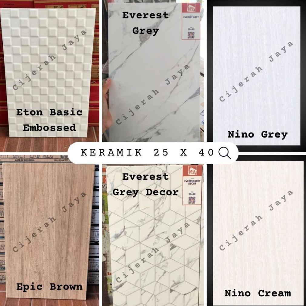 KERAMIK KAMAR MANDI 25X40 KERAMIK DINDING DAPUR LANTAI WC 25X25