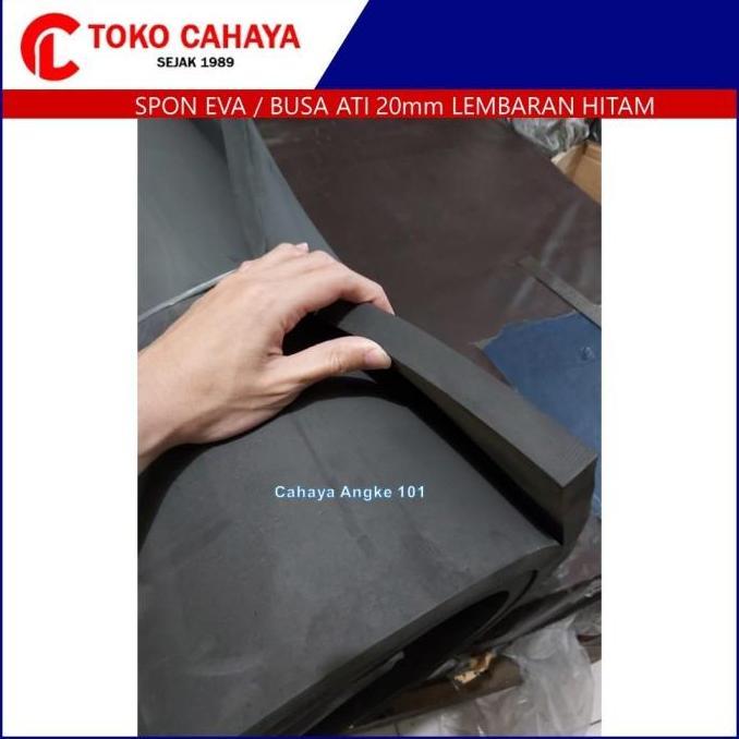 Kapanpun- Spon Eva Sponge Busa Ati Spon Karet 20Mm Isi 2 Lembar ** Khusus Gojek