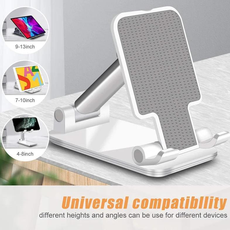 DY Stand Hp Folding Desktop Phone Holder Dudukan Tatakan Tablet Ponsel Meja AH009 terbaik