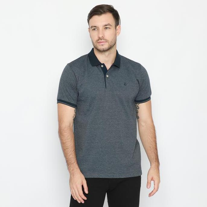 MATSUDA Akikata Kaos Polo Shirt Pria Kerah