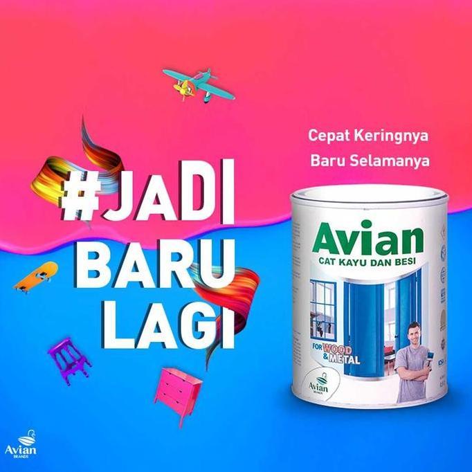 Nexwill- Avian Cat Kayu Dan Besi 0.9 Liter