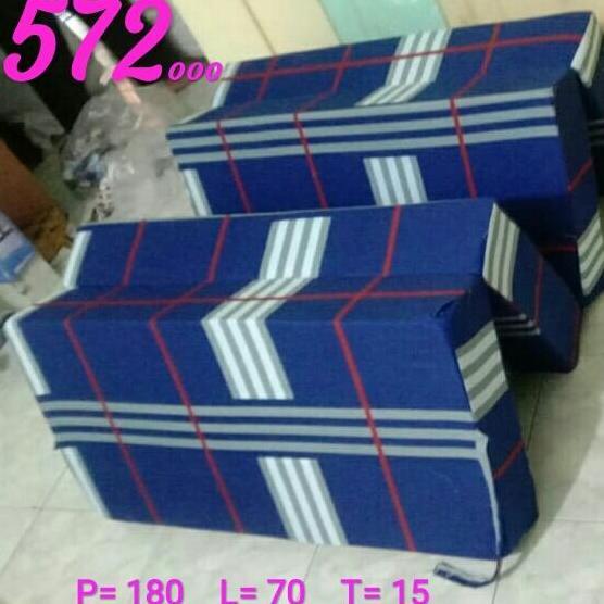 '' KASUR LIPAT SINGLE UK. 70X180 TEBAL 15 CM CUSTOM INOAC D23 ORIGINAL *