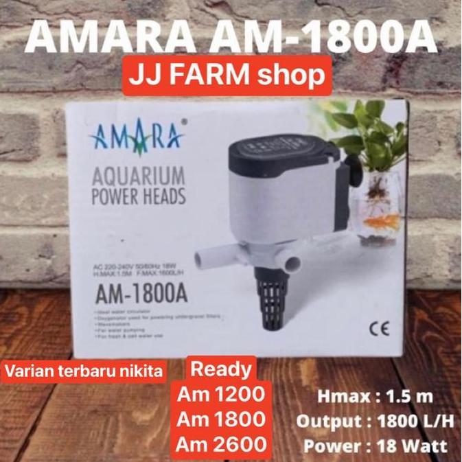 Mesin Pompa Air Celup Power Head Amara Am 1800-2600 Mesin Pompa Air Termurah