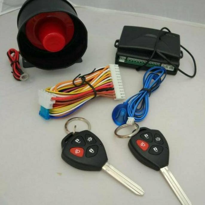 Promo Alarm mobil model remot kunci inova universal Diskon