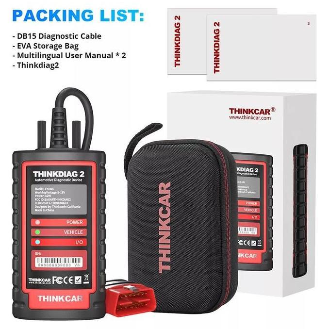 Scanner Mobil Universal Thinkdiag 2 Fullsoftware