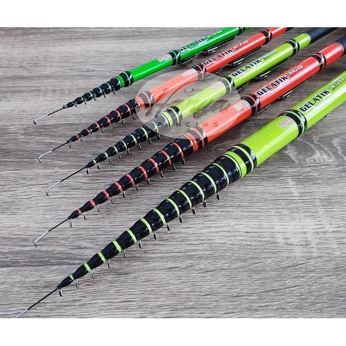 JORAN TEGEK KOLONG OREGON GELATIK 240 270 300 360 450 RUAS PENDEK FIBER LENTUR