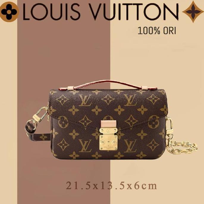 [100% Rl] LV East West Mtis/Tas Wanita/Tas Selempang/ Bahu Wanita/tas kuliah wanita [Box + dust bag]