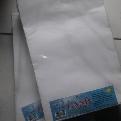 amplop putih folio+lem