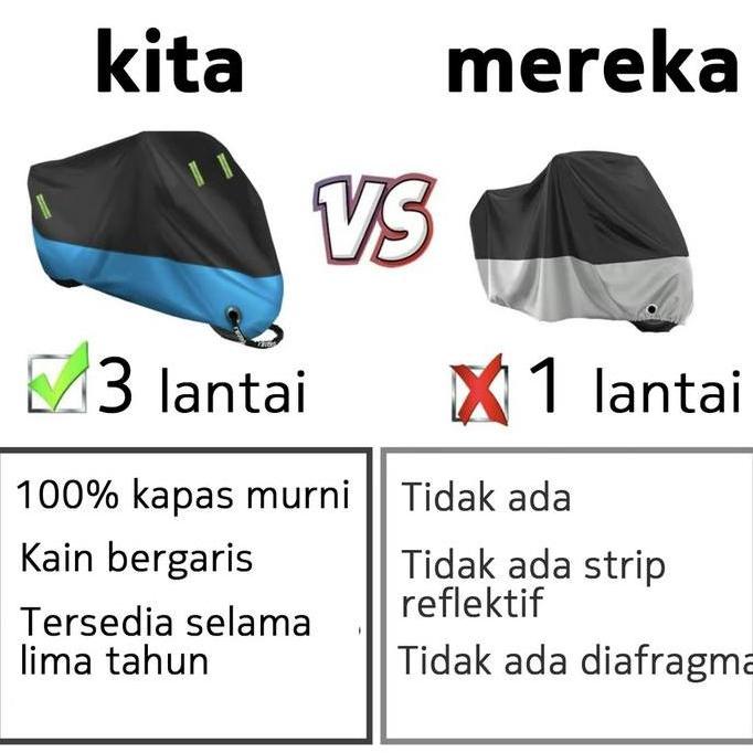 Promo Bisa bayar cicilanMotor Tiga Lapis Anti Air, Tahan Hujan Dan Salju, Tahan Sinar Matahari, Taha