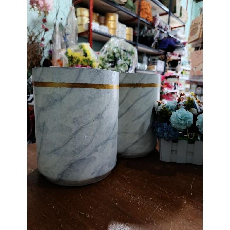 Ready Pot Terakota/Pot Anggrek/Pot Kayu Tinggi 20cm