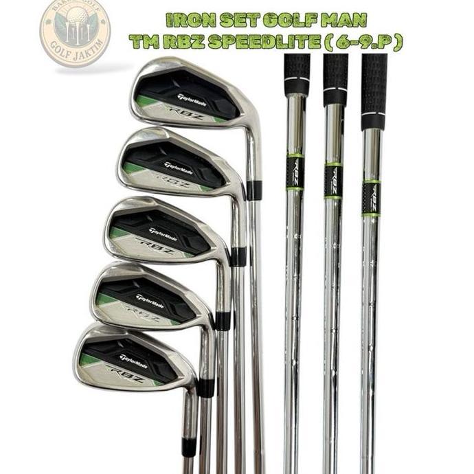 HARGA DISC - Stick Golf Iron Set Golf Taylormade RBZ Speedlite Shaft Steel Original