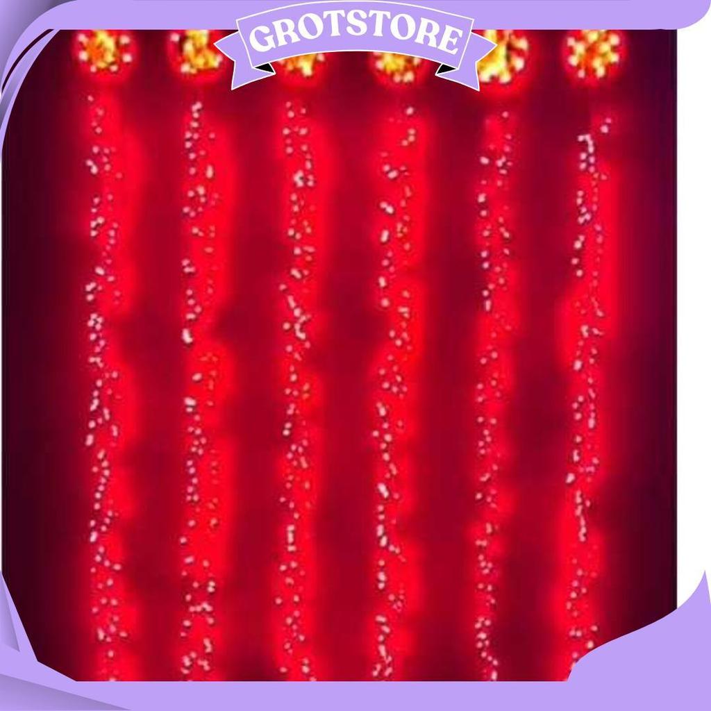 Lampu Hias Imlek Terbaru Lampu Imlek Petasan Remote Lampu Tirai Imlek Ori