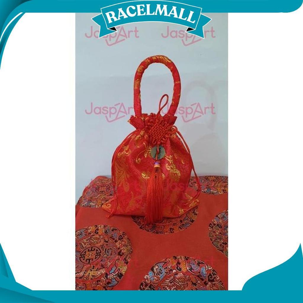 Tas Kain Fuk Tas Merah Imlek Tas Serbaguna Tas Hampers Tas Giok Teratas