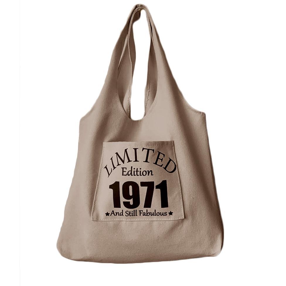 sale Tas Totebag Wanita Tas Kuliah Aesthetic Bisa COD Totebah Kain Kanvas