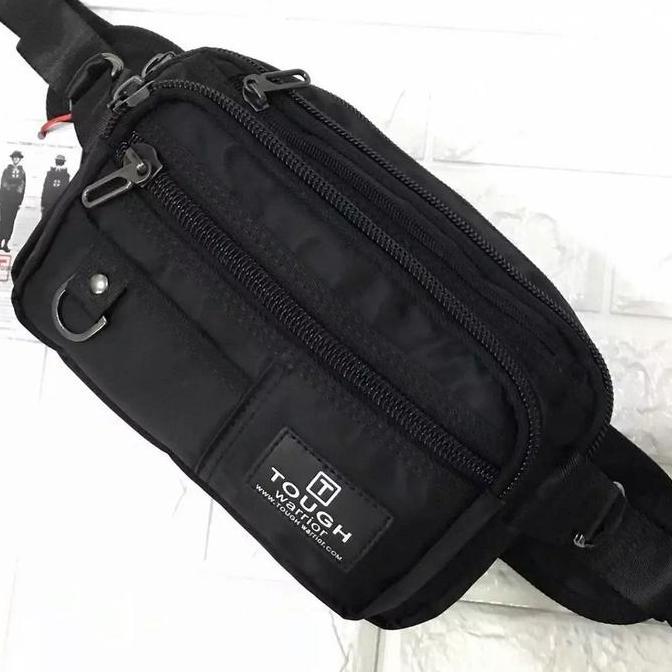 DF256 >> TAS SLEMPANG TAS PINGGANG TOUGH WARRIOR 5208a PRIA IMPORT