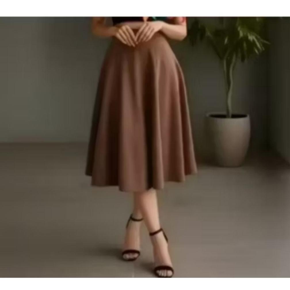 TAMPIL MODIS !! ROK SHORT FLARE  /ROK MINI / ROK MIDI / ROK SCUBA TAMPIL MODIS !!