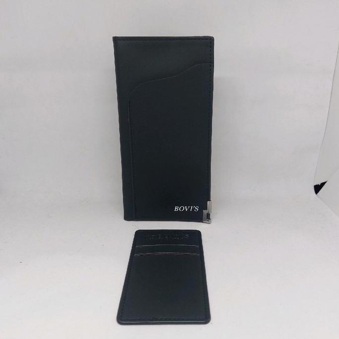 DV297 >> Dompet Pria Dewasa Panjang Original Bovis Kulit PU Sintetis Model Keren Terbaru Kualitas Di
