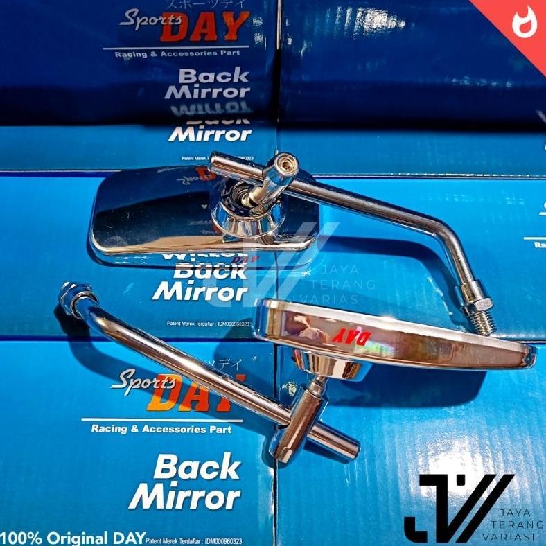 100% aman spion kotak day original / spion kotak klasik sportday model daytona