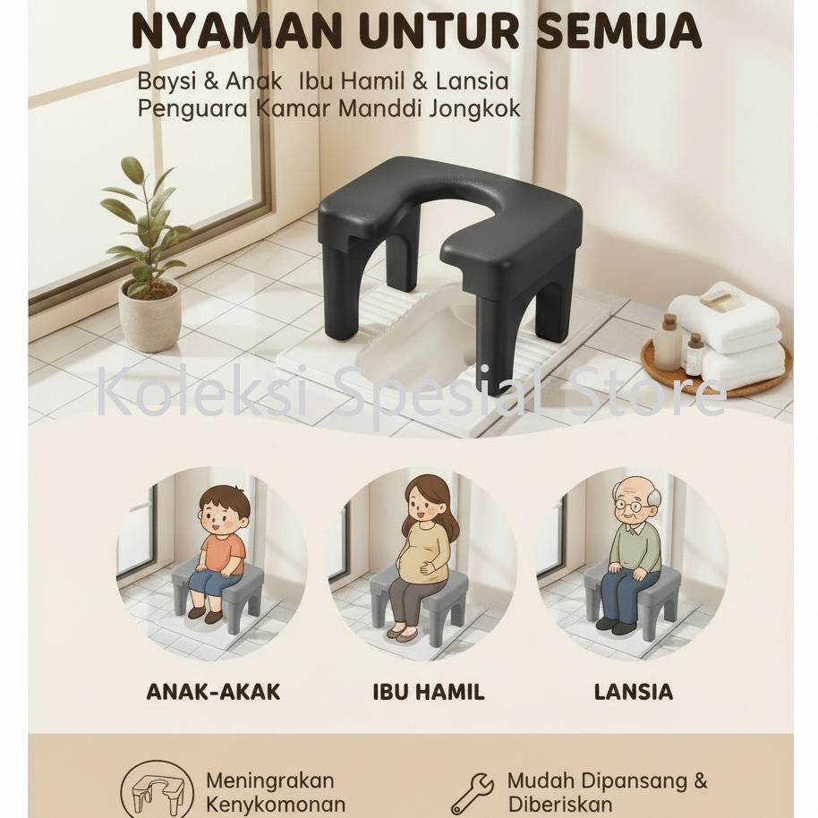 Kursi Toilet Jongkok Potty Training WC Jongkok Kursi Duduk WC