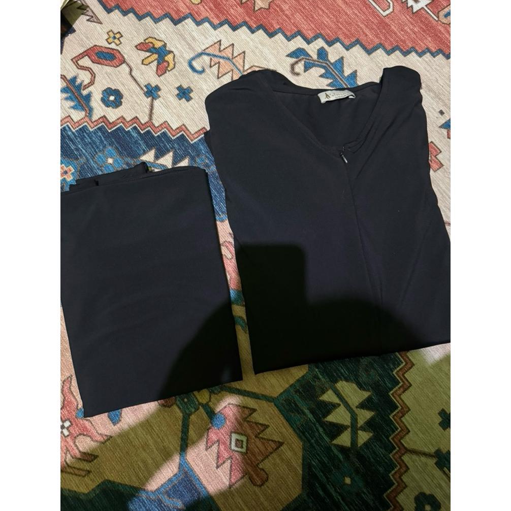 Murah Preloved Asha Set Abaya Alur Cerita Black