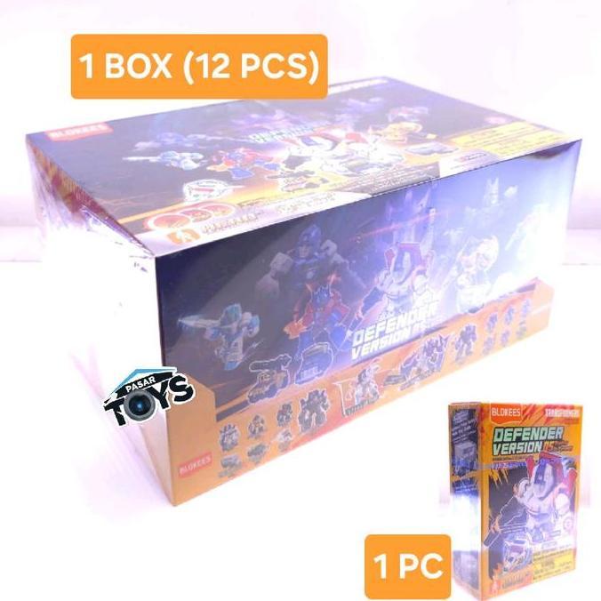 Blokees Figures Transformers Defender Version 05 Traitor to Tyranny DV05 DV-05 Action Figure Model K