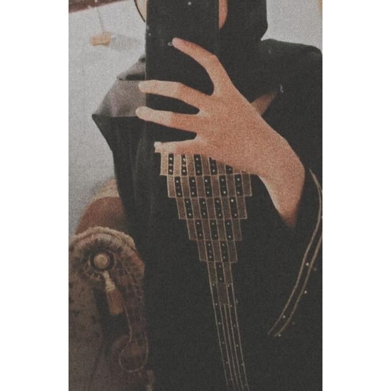 Grade Ori Gallery Exclusive Abaya Hitam Gamis Bordir Piramid