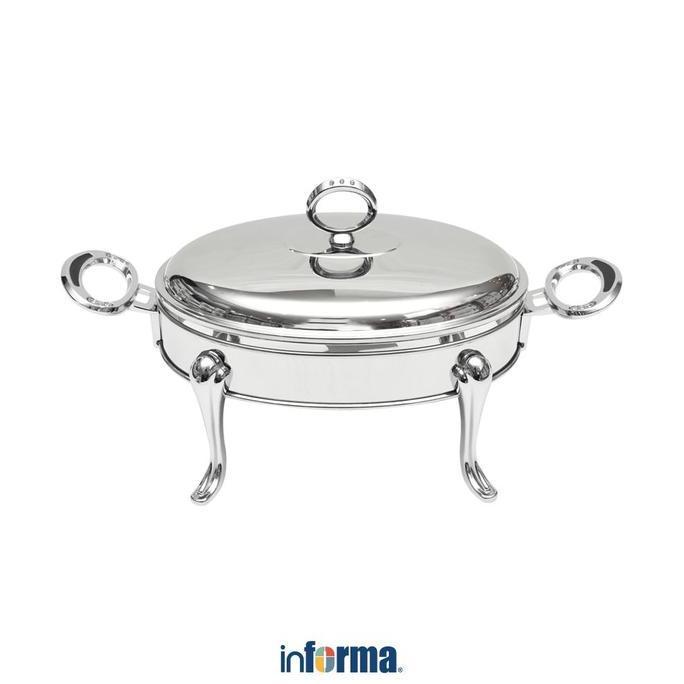 Sale Informa Appetite 1.6 Ltr Penghangat Makanan Ellipse Chinese Food Warmer Wadah Sajian Prasmanan 