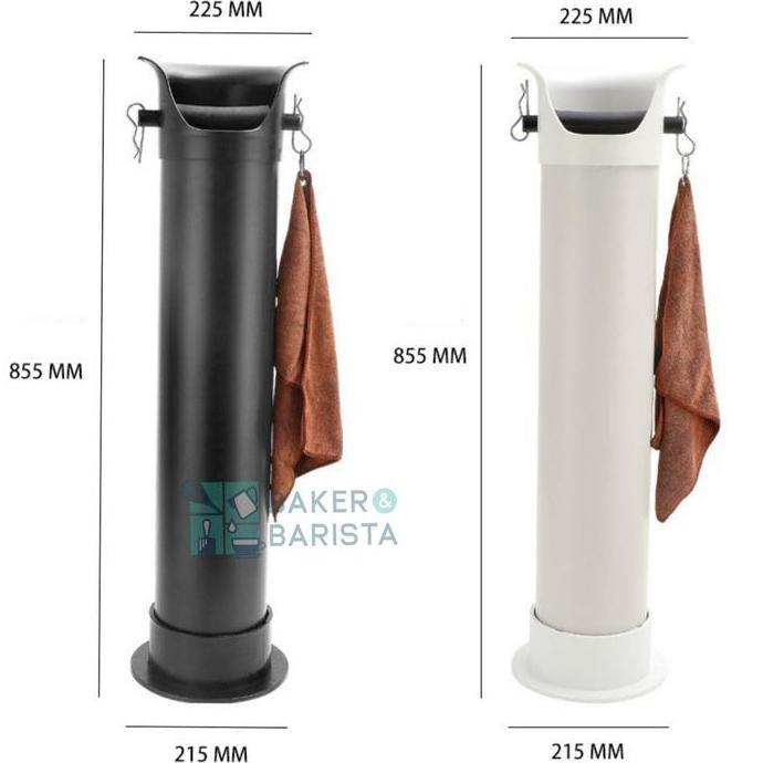 %$%$%$%$] Commercial Standing knock box tower knock box heavy duty espresso bin