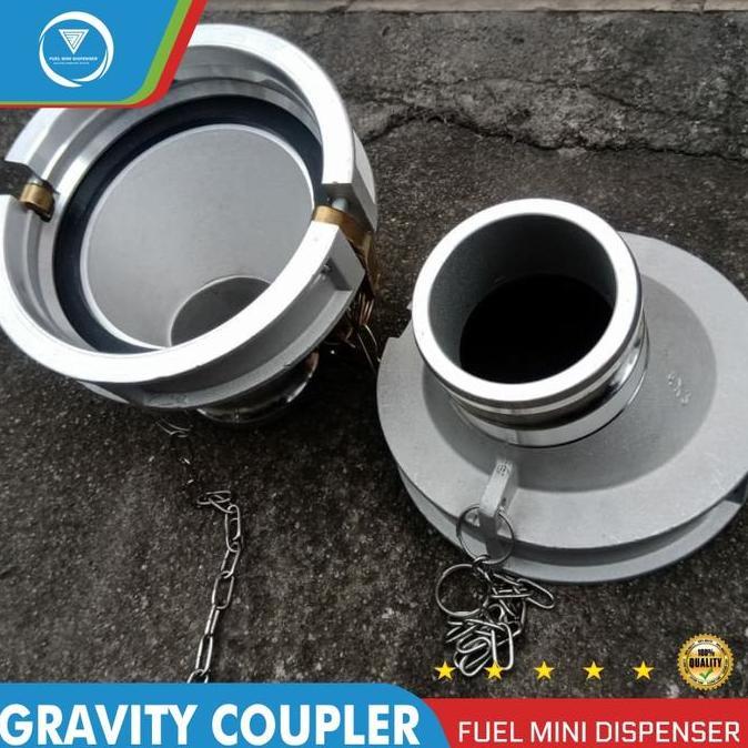 Gravity Coupler 4 inch pla babi