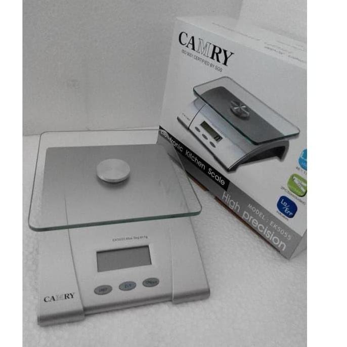TIMBANGAN KUE DIGITAL CAMRY KITCHEN SCALE 5KG EK-5055 EK5055 KACA