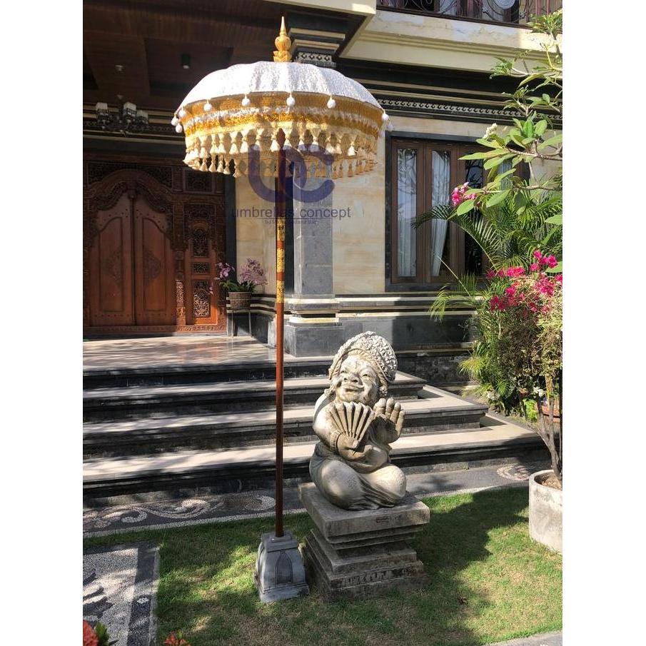 Payung Bali Hias Dekorasi / Tedung Agung Rob - Rob Kain Joda