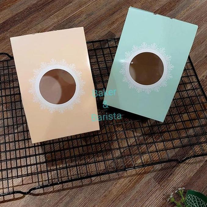 Silahkan Order] Cookie Box Mini Window / Mini Box For Gift Candy Permen / Gift Box Aesthetic / Mini 