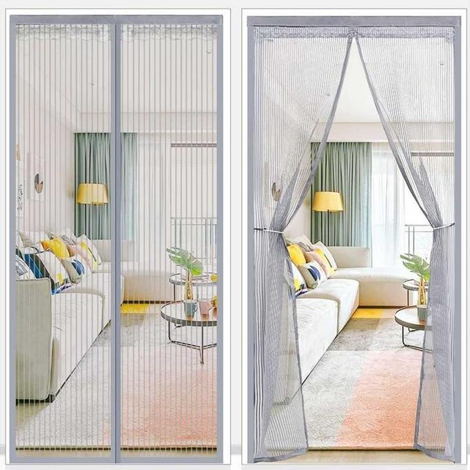 * TIRAI PINTU KAMAR ANTI NYAMUK LALAT SERANGGA KELAMBU GORDEN MAGNET ''