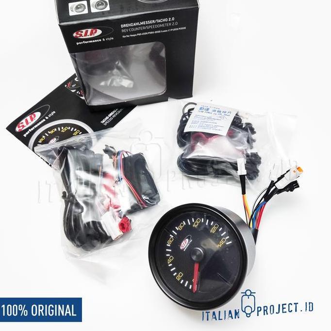 Speedo Spedometer Digital Rev Counter SIP Vespa PX MK1 MK2 PX Sport