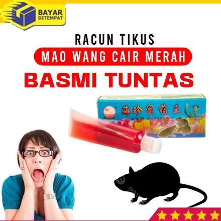 Racun Tikus Mao Wang Maowang CAIR MERAH Obat Anti Hama