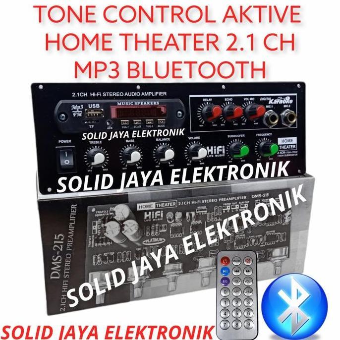 Kit Tone Control Kontrol 2.1 Mixing Echo Mic Mp3 Bluetooth Subwoofer Termurah