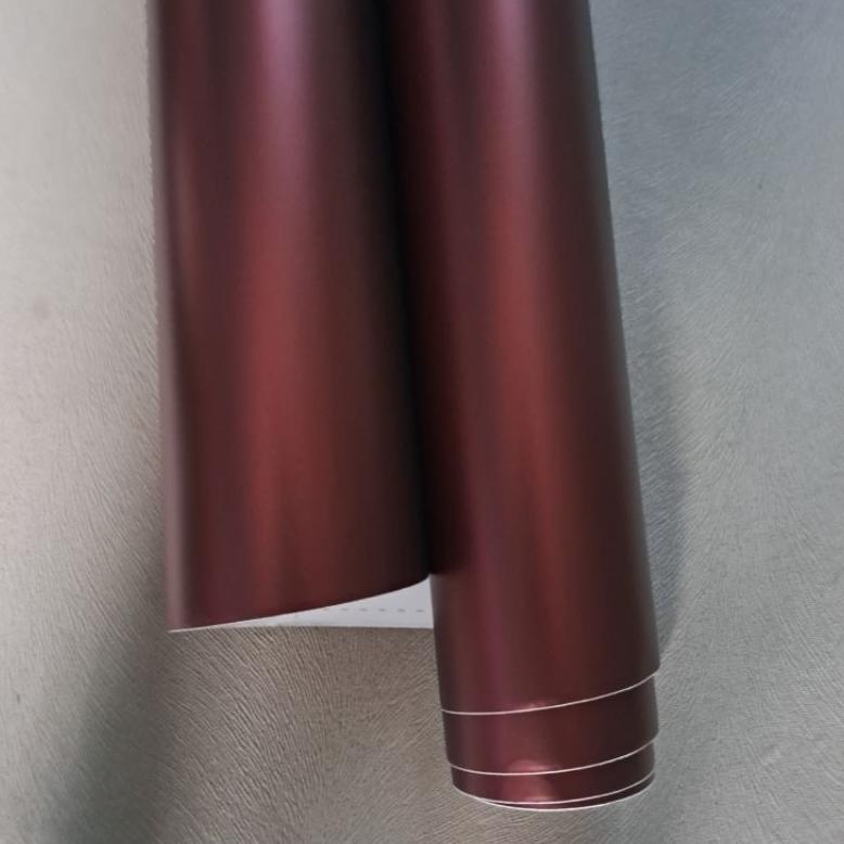 hemat skotlet merah tua metalik stiker scotlet dark red candy metalic scotlite merah doff untuk vari