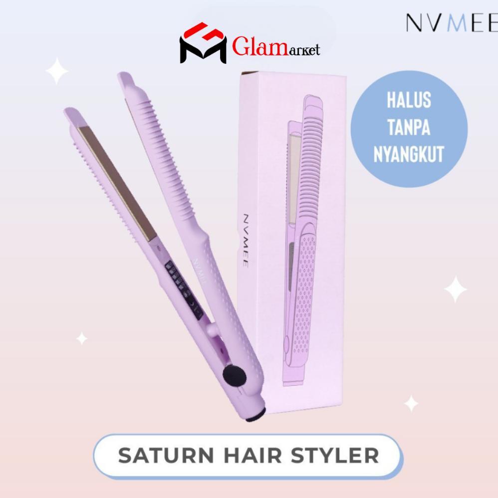 GLAM - NVMEE Saturn Hair Styler - Catokan Pelurus Rambut