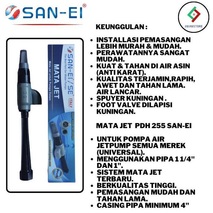 Mata Jet San Ei Panjang Mata Jet Pump San Ei Pdh 255 San Ei Mata Jet Forsale