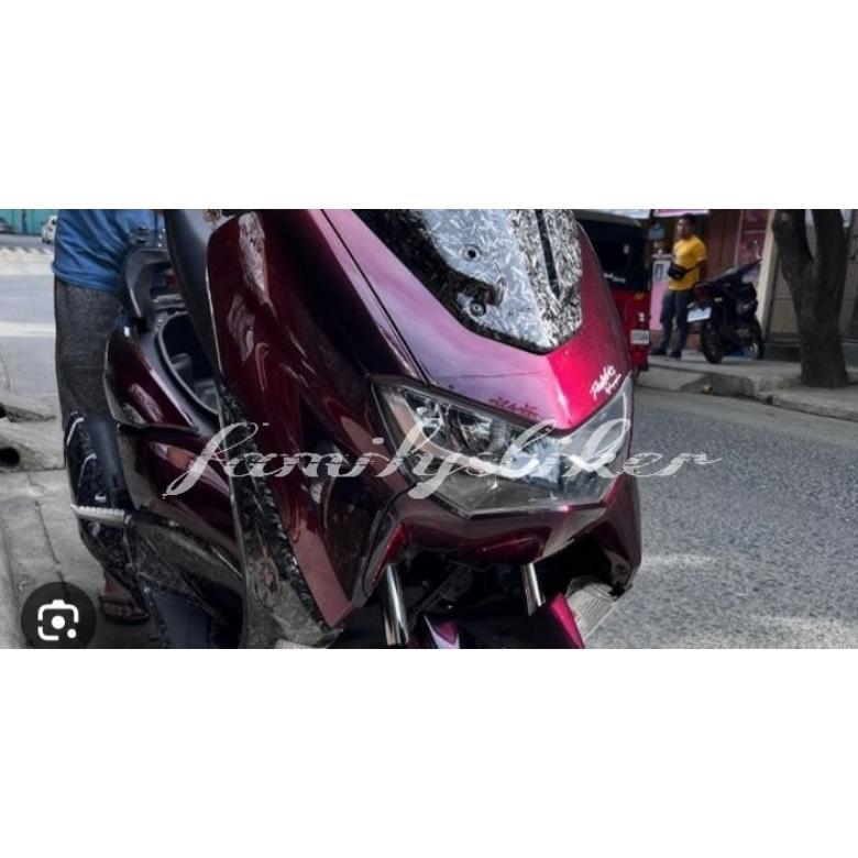 TERLARIS SKOTLET HITAM LEMBAYUNG MERAH STIKER SKOTLET MOTOR HITAM LEMBAYUNG