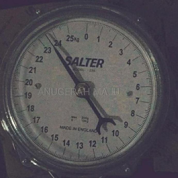 Timbangan Gantung Jarum SALTER 25 kg/Timbangan Gantung Salter 25 Kg