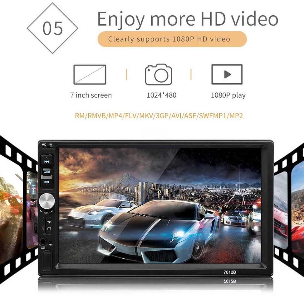 7018B 7010B Head Unit Android Double Din 7 Inch Touch Screen Bluetooth Audio Car Mp3 Mp5 Player Radi