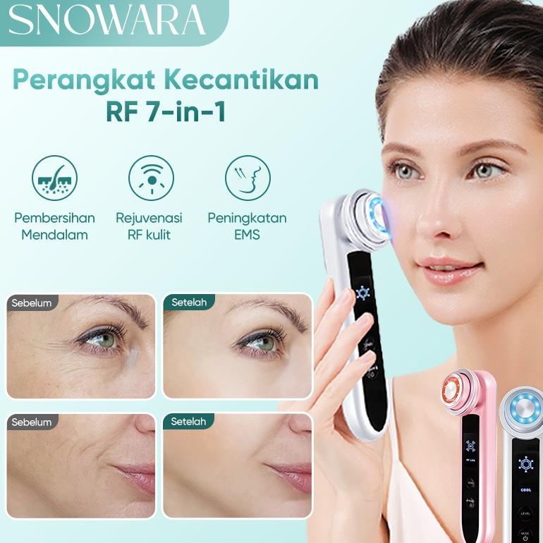 SNOWARA Beauty Device Alat Kecantikan RF Perangkat RF Pengencang Wajah Perawatan Wajah Mengurangi Ke