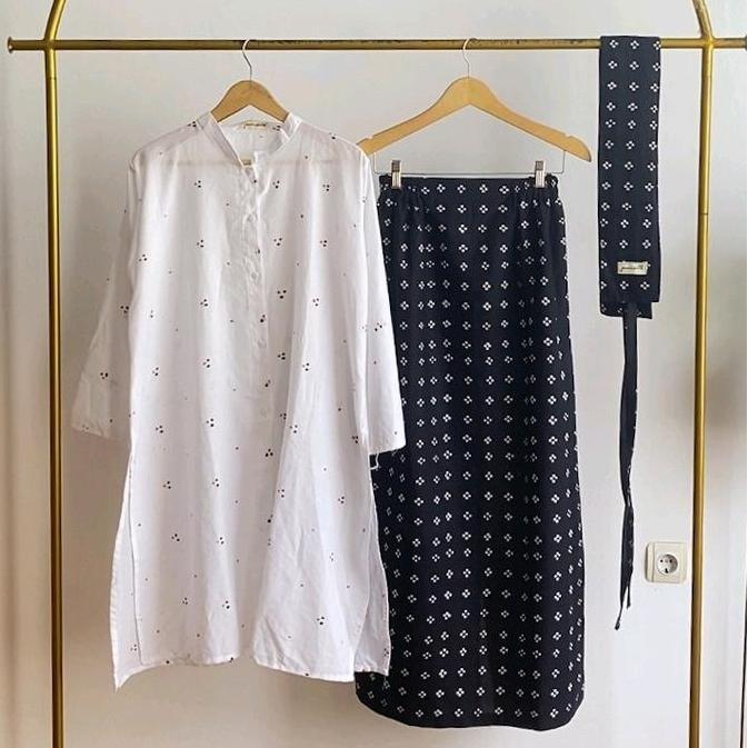 SET TUNIK OBI  BATIK JUMPUTAN SETELAN WANITA KONDANGAN