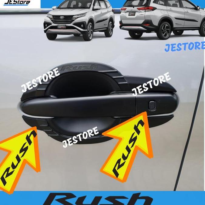 NEW RUSH / TERIOS DOOR HANDLE BOWL COVER MATTE BLK DOOR COVER NEW RUSH