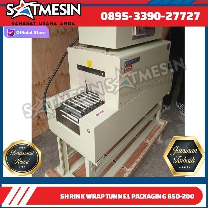 Sale Mesin Penyusut Shrink Wrap Tunnel Packaging Bsd-200 Powerpack Bsd 200