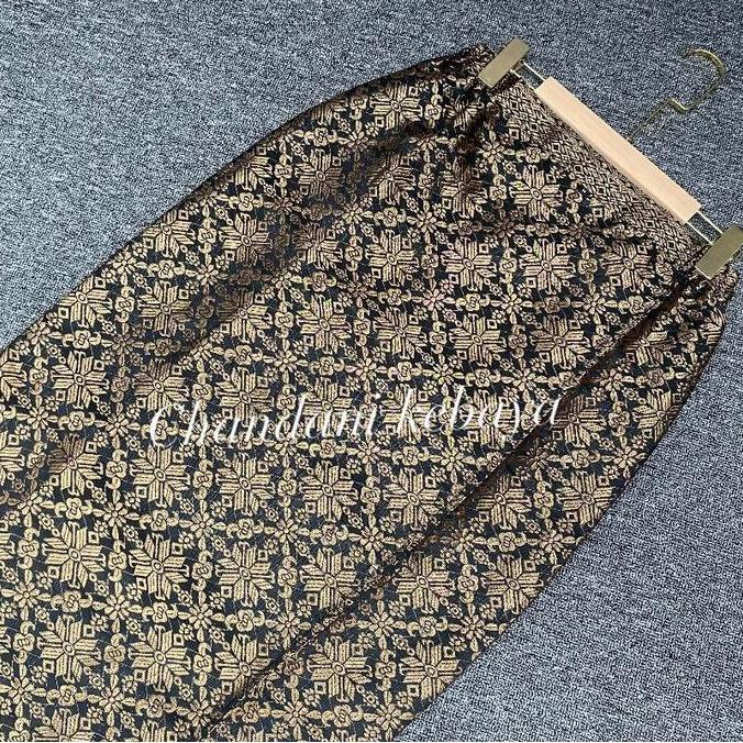 ROK SONGKET SPAN / SONGKET BAWAHAN KEBAYA / ROK SPAN MOTIF SONGKET Panjang Panjang