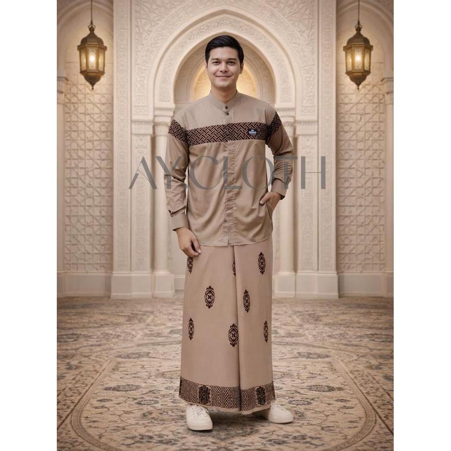 Discount Set Sarko Gamis Nabila Viral Spesial Ramadhan Setelan Sarung Koko Dan Gamis Wanita Couple B